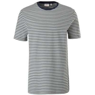 S-Oliver Ανδρικό T-Shirt Ριγέ 2113037 59g1