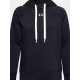 Under Armour Rival Γυναικείο Φούτερ με Κουκούλα Μαύρο 1356317-001 Under Armour Rival Γυναικείο Φούτερ με Κουκούλα Μαύρο 1356317-001