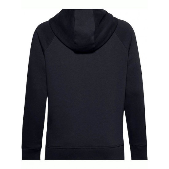 Under Armour Rival Γυναικείο Φούτερ με Κουκούλα Μαύρο 1356317-001 Under Armour Rival Γυναικείο Φούτερ με Κουκούλα Μαύρο 1356317-001
