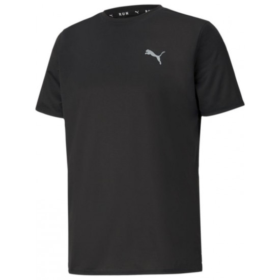 Puma Vorite Ανδρικό T-shirt Μαύρο με Λογότυπο 520208-01 Puma Vorite Ανδρικό T-shirt Μαύρο με Λογότυπο 520208-01