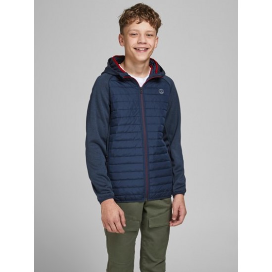 Jack & Jones Παιδικό Μπουφάν 12182303 navy blazer skouro mple Jack & Jones Παιδικό Μπουφάν 12182303 navy blazer skouro mple