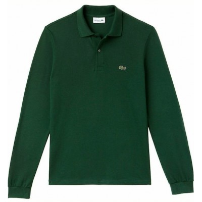 Lacoste Ανδρική Μπλούζα Polo Μακρυμάνικη Πράσινη L1312-132 Lacoste Ανδρική Μπλούζα Polo Μακρυμάνικη Πράσινη L1312-132