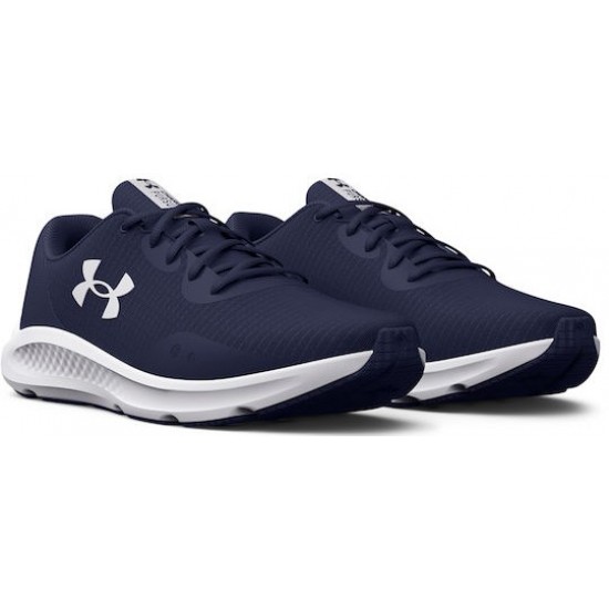 Under Armour Charged Pursuit 3 Tech Ανδρικά Αθλητικά Παπούτσια Running Μπλε 3025424-400