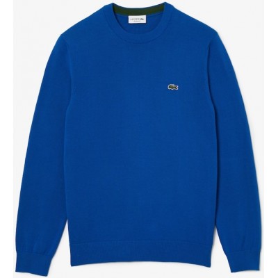 Lacoste Ανδρικό Πουλόβερ AH1985-00-K1Q BLEU Lacoste Ανδρικό Πουλόβερ AH1985-00-K1Q BLEU