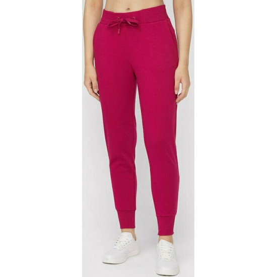 4F Παντελόνι Γυναικείας Φόρμας με Λάστιχο Ροζ H4Z22-SPDD351-53S