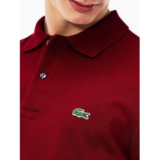 Lacoste Ανδρική Μπλούζα Polo Μακρυμάνικη L1312 00 476 BORDEAUX Lacoste Ανδρική Μπλούζα Polo Μακρυμάνικη L1312 00 476 BORDEAUX