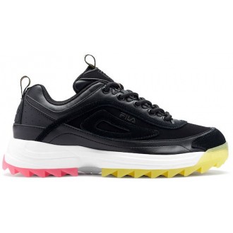 Fila Distorter Γυναικεία Sneakers Μαύρα 5XM01005-044