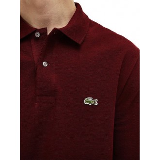 Lacoste Marl Petit Pique Ανδρική Μπλούζα Polo Μακρυμάνικη Μπορντό L1313 00 SXL BORDEAUX Lacoste Marl Petit Pique Ανδρική Μπλούζα Polo Μακρυμάνικη Μπορντό L1313 00 SXL BORDEAUX