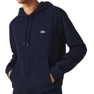 Lacoste Ανδρικό Φούτερ με Κουκούλα Μπλε Σκούρο SH9623 00 166 Lacoste Ανδρικό Φούτερ με Κουκούλα Μπλε Σκούρο SH9623 00 166