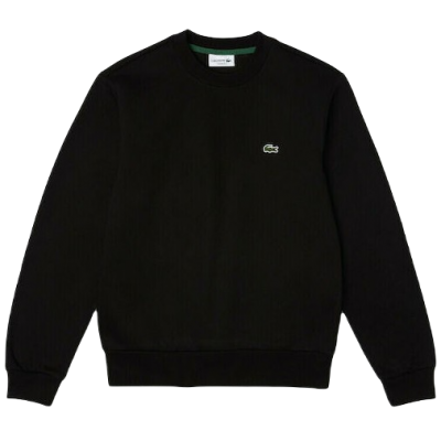 Lacoste Ανδρικό Φούτερ Μαύρο SH9608-031 Lacoste Ανδρικό Φούτερ Μαύρο SH9608-031