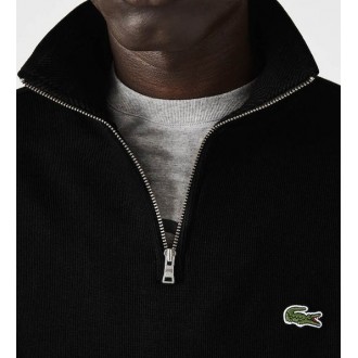 Lacoste Ανδρικό Φούτερ με Τσέπες Μαύρο SH1927 00 031 Lacoste Ανδρικό Φούτερ με Τσέπες Μαύρο SH1927 00 031