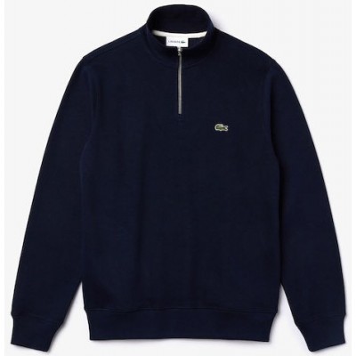 Lacoste Ανδρικό Φούτερ SH1927 00 166 BLUE MARINE Lacoste Ανδρικό Φούτερ SH1927 00 166 BLUE MARINE