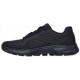 Skechers Go Walk 6 Iconic Vision Γυναικείο Sneaker Μαύρο 124514-BBK