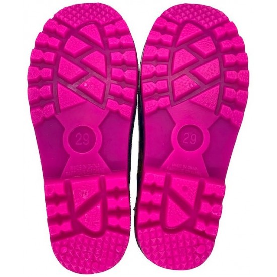 Fila Παιδικά Γαλοτσάκια HJPN004 PURPLE
