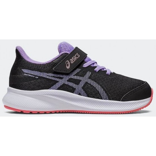 ASICS Αθλητικά Παιδικά Παπούτσια Running Patriot 13 Μαύρα 1014A264-004 ASICS Αθλητικά Παιδικά Παπούτσια Running Patriot 13 Μαύρα 1014A264-004