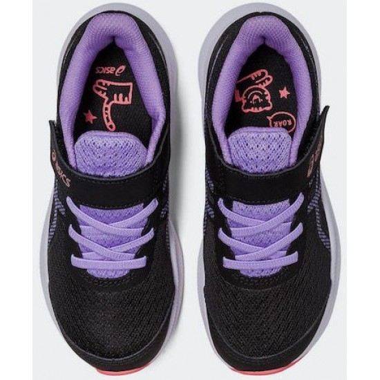 ASICS Αθλητικά Παιδικά Παπούτσια Running Patriot 13 Μαύρα 1014A264-004 ASICS Αθλητικά Παιδικά Παπούτσια Running Patriot 13 Μαύρα 1014A264-004