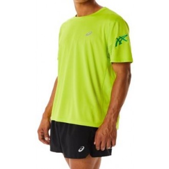 ASICS Icon Αθλητικό Ανδρικό T-shirt Πράσινο 2011C734 302