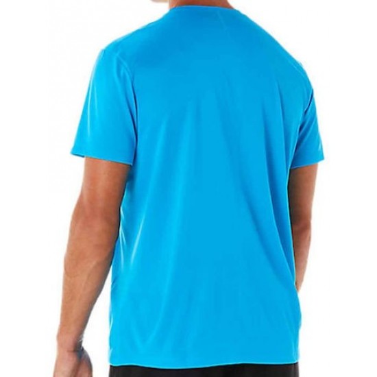ASICS Core Αθλητικό Ανδρικό T-shirt Μπλε με Λογότυπο 2011C341-407