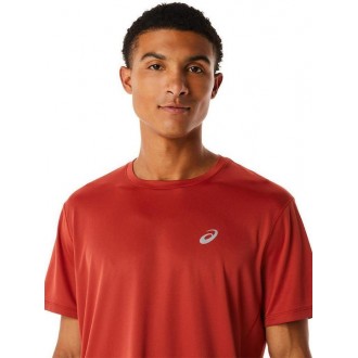 ASICS Ανδρικό T-shirt Πορτοκαλί με Στάμπα 2011C757-600 ASICS Ανδρικό T-shirt Πορτοκαλί με Στάμπα 2011C757-600
