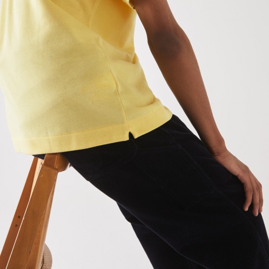 Lacoste Ανδρική Μπλούζα Polo Κοντομάνικη Κίτρινη L1212-107 Lacoste Ανδρική Μπλούζα Polo Κοντομάνικη Κίτρινη L1212-107