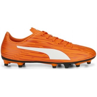 Puma Rapido III FG AG Χαμηλά Ποδοσφαιρικά Παπούτσια με Τάπες Πορτοκαλί 106572-09