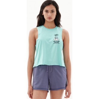 Emerson Αμάνικο Γυναικείο Top Τιρκουάζ 231.EW37.114 turquoise