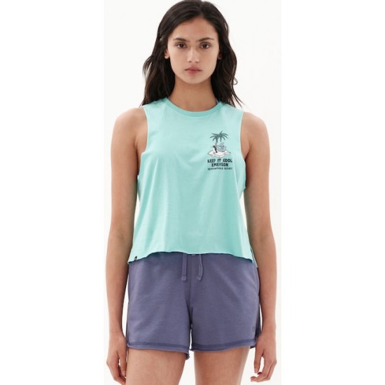 Emerson Αμάνικο Γυναικείο Top Τιρκουάζ 231.EW37.114 turquoise Emerson Αμάνικο Γυναικείο Top Τιρκουάζ 231.EW37.114 turquoise
