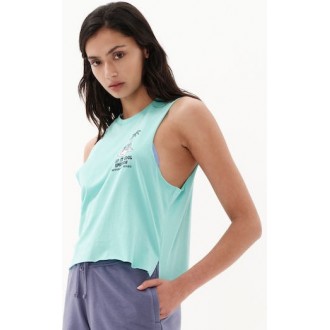 Emerson Αμάνικο Γυναικείο Top Τιρκουάζ 231.EW37.114 turquoise Emerson Αμάνικο Γυναικείο Top Τιρκουάζ 231.EW37.114 turquoise