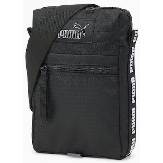 Puma Evoess Front Loader Ανδρική Τσάντα Ώμου Χιαστί σε Μαύρο χρώμα 079517-01
