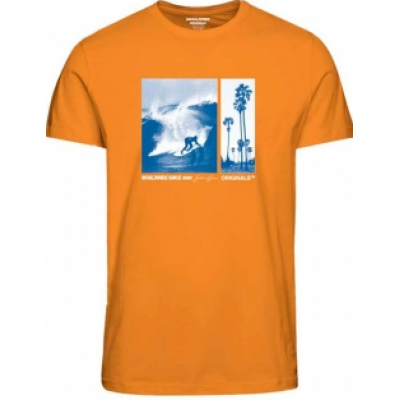 JACK & JONES  Μπλούζα μακό αγόρι 12234441 iceland poppy portokali