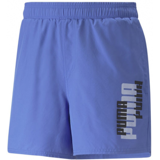 Puma Essentials+ Logo Power Αθλητική Ανδρική Βερμούδα Μπλε 673381 92