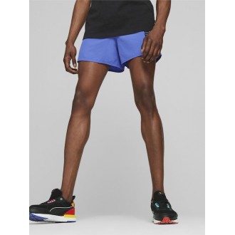 Puma Essentials+ Logo Power Αθλητική Ανδρική Βερμούδα Μπλε 673381 92 Puma Essentials+ Logo Power Αθλητική Ανδρική Βερμούδα Μπλε 673381 92