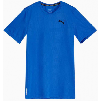 Puma Favourite Blaster Αθλητικό Ανδρικό T-shirt Μπλε Μονόχρωμο 522351-92