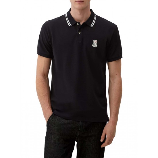 S.Oliver Ανδρική Μπλούζα Polo Κοντομάνικη 2132729-9999 S.Oliver Ανδρική Μπλούζα Polo Κοντομάνικη 2132729-9999