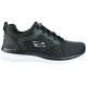 Skechers Engineered Mesh Lace-Up 12607-BKW Skechers Engineered Mesh Lace-Up 12607-BKW