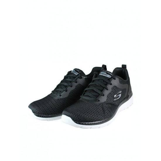 Skechers Engineered Mesh Lace-Up 12607-BKW Skechers Engineered Mesh Lace-Up 12607-BKW