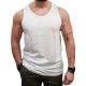 Rebase Ανδρική Μπλούζα Αμάνικη Λευκή 231.RTSL.038 white Rebase Ανδρική Μπλούζα Αμάνικη Λευκή 231.RTSL.038 white