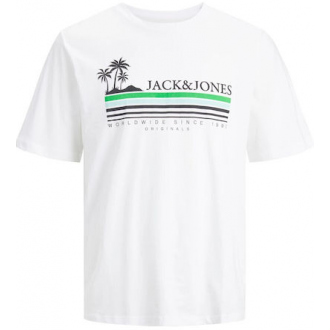 Jack & Jones Παιδικό T-shirt Λευκό 12235491 bright white