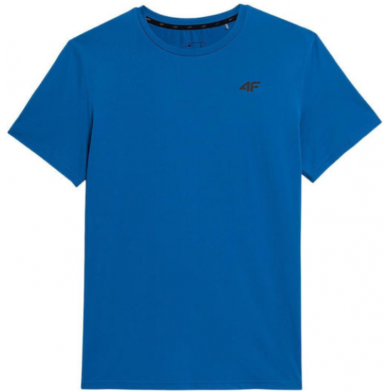 4F Ανδρικό T-shirt Μπλε Μονόχρωμο 4FSS23TFTSM259 36S 4F Ανδρικό T-shirt Μπλε Μονόχρωμο 4FSS23TFTSM259 36S