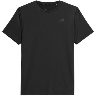 4F Ανδρικό T-shirt Μαύρο Μονόχρωμο 4FSS23TFTSM259 20S 4F Ανδρικό T-shirt Μαύρο Μονόχρωμο 4FSS23TFTSM259 20S