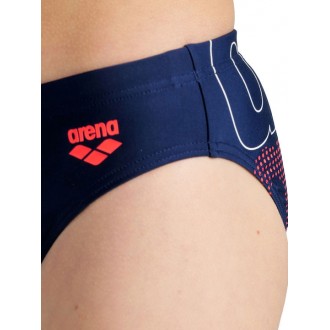 Arena Παιδικό Μαγιό Σλιπ Swim Briefs Graphic Κολύμβησης Μπλε 005550-760 Arena Παιδικό Μαγιό Σλιπ Swim Briefs Graphic Κολύμβησης Μπλε 005550-760