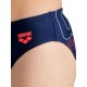 Arena Παιδικό Μαγιό Σλιπ Swim Briefs Graphic Κολύμβησης Μπλε 005550-760 Arena Παιδικό Μαγιό Σλιπ Swim Briefs Graphic Κολύμβησης Μπλε 005550-760