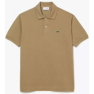 Lacoste Ανδρικό T-shirt Polo Μπεζ L1212 00 CB8