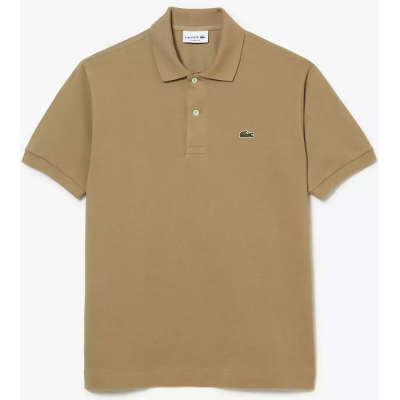 Lacoste Ανδρικό T-shirt Polo Μπεζ L1212 00 CB8 Lacoste Ανδρικό T-shirt Polo Μπεζ L1212 00 CB8