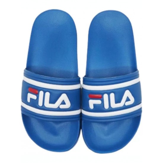 Fila Παιδικές Σαγιονάρες Slides Μπλε Morro Bay 1010934-20C Fila Παιδικές Σαγιονάρες Slides Μπλε Morro Bay 1010934-20C