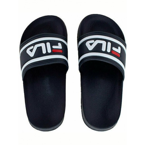 Fila Παιδικές Σαγιονάρες Slides Navy Μπλε Morro Bay 1010934-29Y Fila Παιδικές Σαγιονάρες Slides Navy Μπλε Morro Bay 1010934-29Y