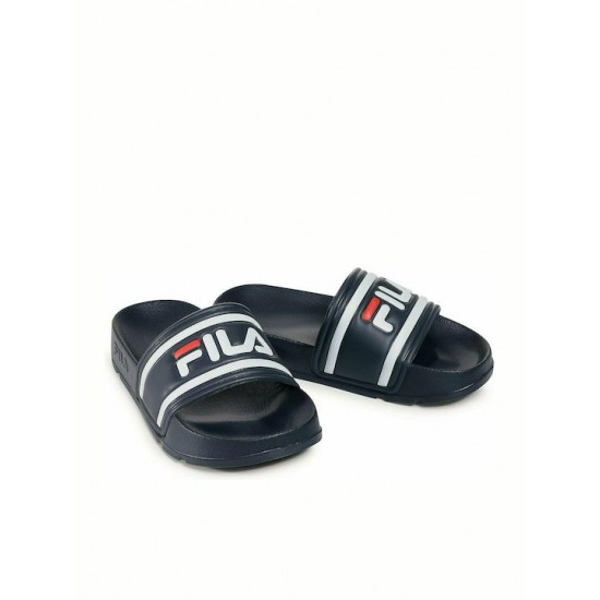 Fila Παιδικές Σαγιονάρες Slides Navy Μπλε Morro Bay 1010934-29Y Fila Παιδικές Σαγιονάρες Slides Navy Μπλε Morro Bay 1010934-29Y
