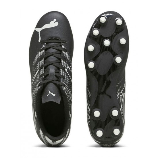 Puma Attacanto FG/AG Χαμηλά Ποδοσφαιρικά Παπούτσια με Τάπες Μαύρα 107477-01 Puma Attacanto FG/AG Χαμηλά Ποδοσφαιρικά Παπούτσια με Τάπες Μαύρα 107477-01
