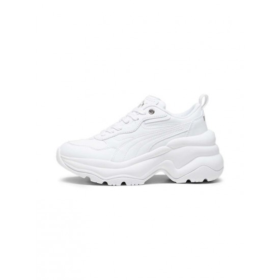 Puma Cilia Γυναικεία Sneakers Λευκά 393915-02