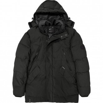 Rebase 232.RJK.187-black Jackets Parka Padded Rebase 232.RJK.187-black Jackets Parka Padded